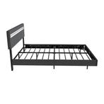 Zwevend bed Lissabon - 140x200cm - Kunstleer - Incl. LED - D, Verzenden, Nieuw