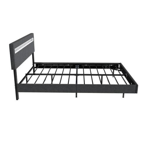Zwevend bed Lissabon - 140x200cm - Kunstleer - Incl. LED - D, Huis en Inrichting, Slaapkamer | Bedden, Nieuw, Verzenden