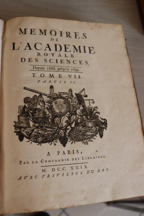 COLLECTIF - Memoires de lAcademie Royale des Sciences,, Antiek en Kunst, Antiek | Boeken en Bijbels