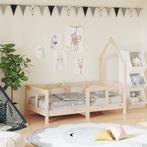 vidaXL Kinderbedframe 70x140 cm massief grenenhout, Verzenden, Nieuw