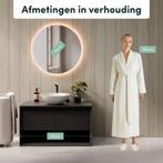 2dekans | Beloura Badkamerspiegel met Verlichting - Ronde, Huis en Inrichting, Ophalen of Verzenden, Zo goed als nieuw