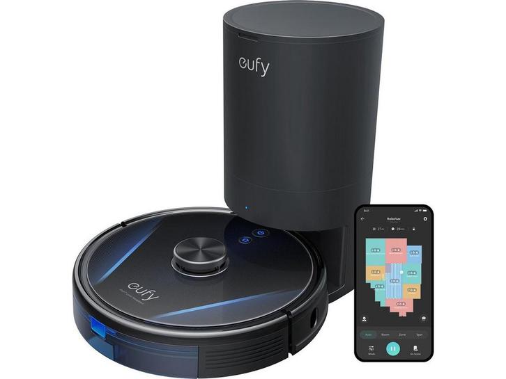 Eufy RoboVac LR30 Hybrid+ - Robotstofzuiger en dweil -, Huis en Inrichting, Woonaccessoires | Overige, Zo goed als nieuw, Verzenden