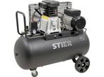STIER LKT 880-10-90 - Compressor - 3,0 kW - Hoog, Huis en Inrichting, Woonaccessoires | Overige, Verzenden, Nieuw