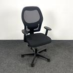 Ahrend 160 Bureaustoel Zwart | 2D Armleggers, Huis en Inrichting, Bureaustoelen, Gebruikt, Zwart, Ophalen of Verzenden, Bureaustoel