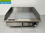 RVS Grillplaat Bakplaat Chroom plaat 55 cm 230V Horeca, Ophalen of Verzenden, Nieuw in verpakking