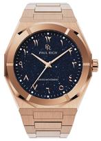 Paul Rich Star Dust II Desert Gold ARAB204 horloge, Overige merken, Staal, Staal, Verzenden
