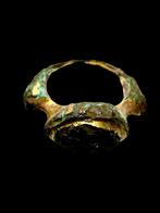 Oud-Romeins Brons Ring - Vergulde bronzen ring (Zonder, Sieraden, Tassen en Uiterlijk, Antieke sieraden