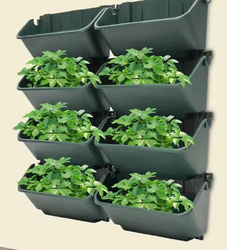 8-delige verticale tuin bloempot/plantenbak muur terras, Tuin en Terras, Bloembakken en Plantenbakken, Nieuw, Verzenden