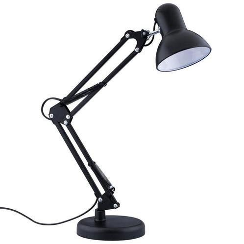 LED Bureaulamp - Maxozo Rety - E27 Fitting - Verstelbaar -, Huis en Inrichting, Lampen | Tafellampen, Nieuw, Metaal, Ophalen of Verzenden
