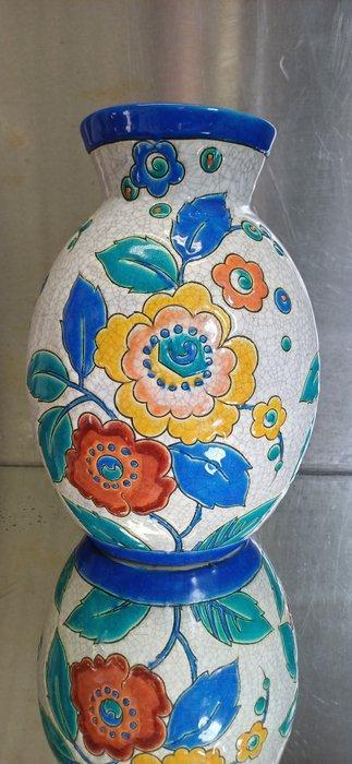 Keramis, Boch Frères - Charles Catteau - Balustervaas -, Antiek en Kunst, Antiek | Glas en Kristal