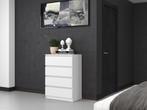 Ladekast M 4 lades wit Wit (Slaapkamer), Huis en Inrichting, 3 of 4 laden, Verzenden, Nieuw, Overige houtsoorten
