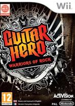 Wii Guitar Hero: Warriors of Rock, Spelcomputers en Games, Games | Nintendo Wii, Zo goed als nieuw, Verzenden