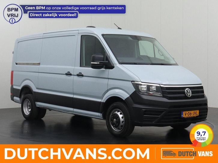 Volkswagen Crafter Bestelbus 2.0TDI | grijs, Auto's, Bestelauto's, Lease, Handgeschakeld, BTW verrekenbaar, Diesel, Zilver of Grijs