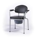 Vermeiren Nederland Toiletstoel grijs zachte zit en rug, Diversen, Verpleegmiddelen, Ophalen of Verzenden, Nieuw