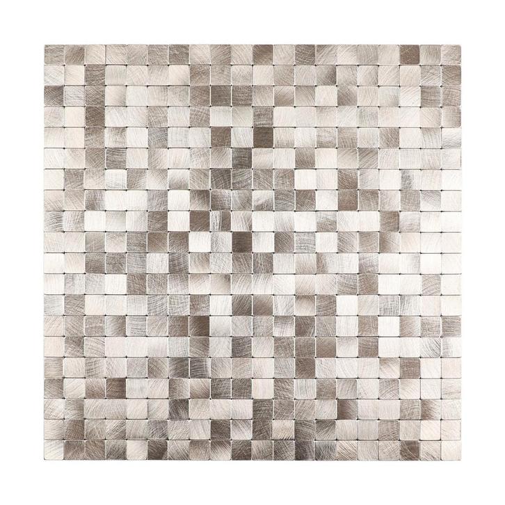 Zelfklevend Mozaïek Quadra Licht Goud, Doe-het-zelf en Verbouw, Tegels