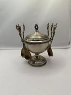 Suikerkom - .800 zilver - Suikerpot arg800 en cucc, Antiek en Kunst, Antiek | Goud en Zilver