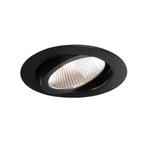 Inbouwspot zwart 9,5cm incl. LED 1300 lm dimbaar IP65 -, Huis en Inrichting, Lampen | Spots, Nieuw, Metaal of Aluminium, Modern