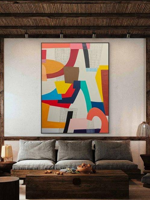 Miriam Chiera (1969) - CONNECTED. XXL, Antiek en Kunst, Kunst | Schilderijen | Modern