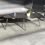 Salontafel set Aymavilles 2-delig tuintafels antracietgrijs, Verzenden, Nieuw