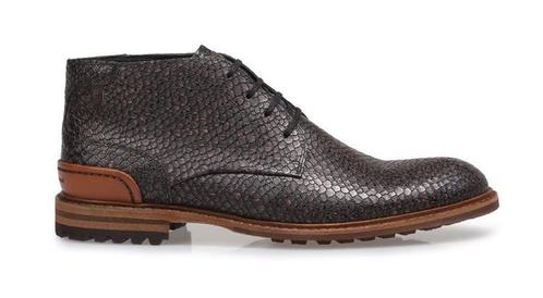 -30% Floris van Bommel  Floris van Bommel Sfm-50141  maat 45, Kleding | Heren, Schoenen, Veterschoenen, Bruin, Nieuw, Verzenden
