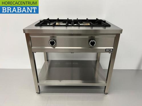 HCB RVS Pannenkoekenfornuis 2 branders 2 x 8 kW 90 cm GAS, Zakelijke goederen, Horeca | Keukenapparatuur, Nieuw in verpakking