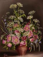 Jeannette West (XX) - Pink rosehip flowers, screenflowers