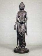 Statue of Kannon Bodhisattva  - Beeld Brons - Japan