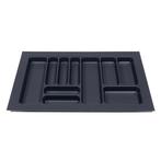 Bestekbak 795 mm tot 900 mm breed antraciet (Basic), Nieuw