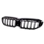 Dubbelspijls Glans Zwart Nieren BMW 3 serie G20 G21 B0430, Nieuw, Voor, BMW