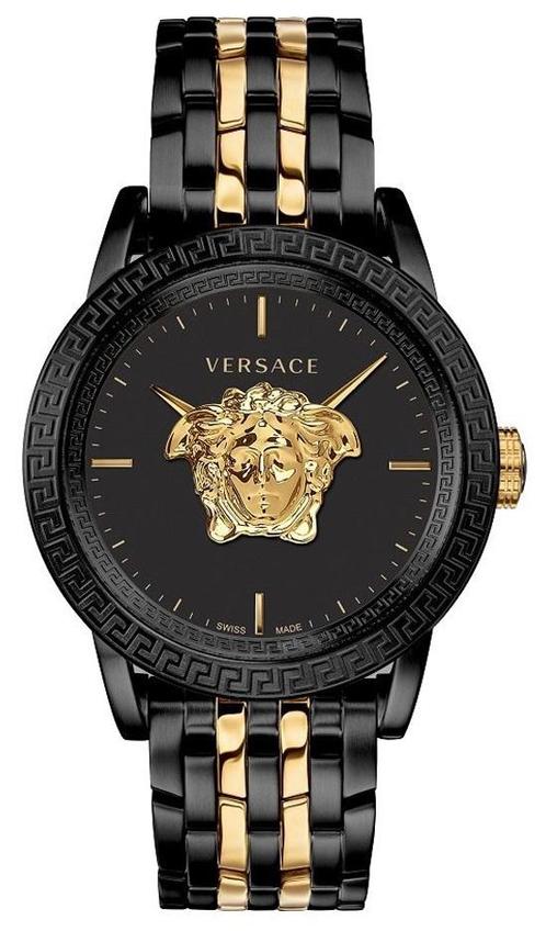 Versace VERD01119 Palazzo heren horloge 43 mm, Sieraden, Tassen en Uiterlijk, Horloges | Heren, Staal, Nieuw, Staal, Overige merken