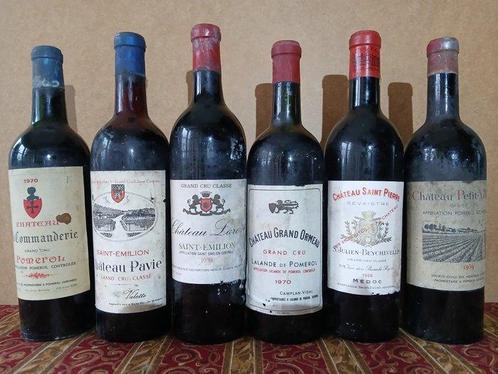 1959 Chateau Pavie, Chateau Petit Villages, 1970 Chateau, Verzamelen, Wijnen