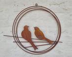 Wandbord - IJzer - Birds, Antiek en Kunst
