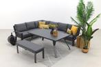 Garden Impressions Rondo lounge diningset – Carbon, Verzenden, Nieuw, Overige materialen, Loungeset
