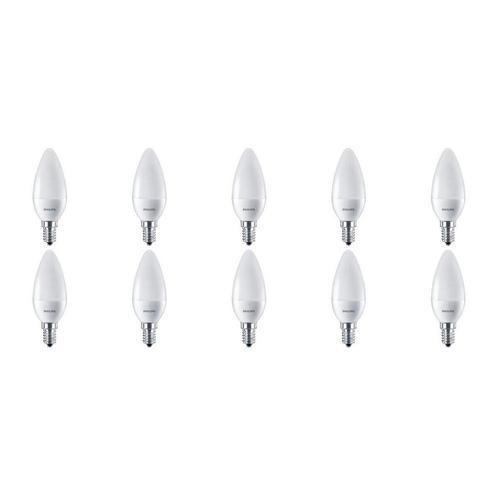 PHILIPS - LED Lamp 10 Pack - CorePro Candle 827 B38 FR - E14, Huis en Inrichting, Lampen | Losse lampen, Led-lamp, Nieuw, E14 (klein)