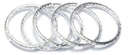 Ringen Trouwringen Zilver 2,50 x 30 mm 25 stuks, Hobby en Vrije tijd, Knutselen, Nieuw, Ophalen of Verzenden