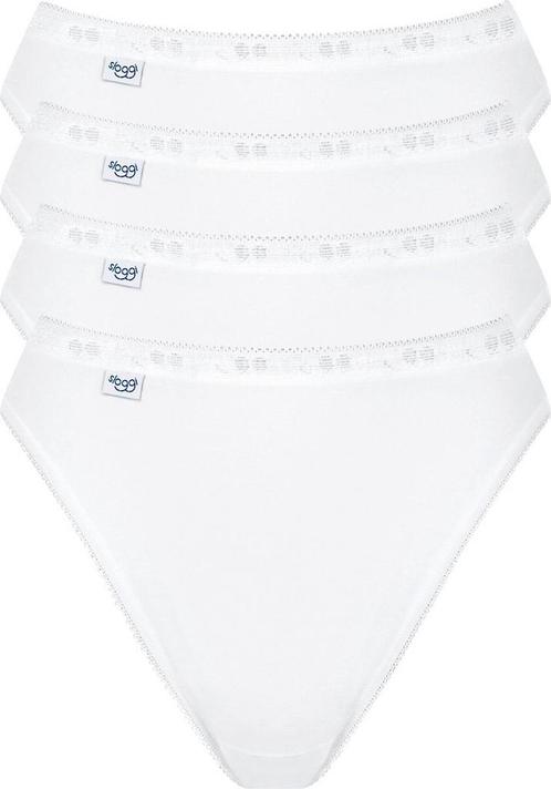 sloggi Maat 44 Basic+ Dames Tai slip - 4-pack - Wit, Kleding | Dames, Ondergoed en Lingerie, Verzenden
