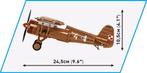 COBI  5742 - PZL P11C (Leger bouwsets, Modelbouwsets), Verzenden, Nieuw