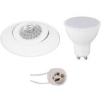 Voordeelset LED Spot Set - Pragmi Nivas Pro - GU10 Fitting -, Metaal of Aluminium, Nieuw, Ophalen of Verzenden, Led