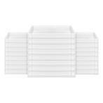 GGM Gastro | (24 stuks) Deegkrat - EN 600x400 - Wit |, Zakelijke goederen, Horeca | Keukenapparatuur, Verzenden, Nieuw in verpakking