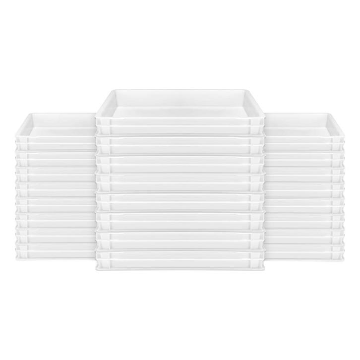 GGM Gastro | (24 stuks) Deegkrat - EN 600x400 - Wit |, Zakelijke goederen, Horeca | Keukenapparatuur, Nieuw in verpakking, Bakkerij en Slagerij