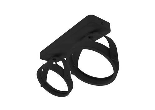 LED Opbouw spot Zwart Dubbel 2x GU10 fitting AR111 spot, Huis en Inrichting, Lampen | Spots, Ophalen of Verzenden