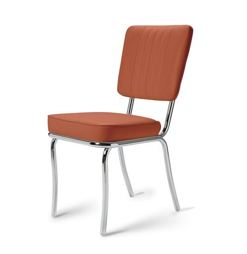 Retro Diner Stoel CO-25 Terra (Set van 4), Huis en Inrichting, Overige Huis en Inrichting, Ophalen