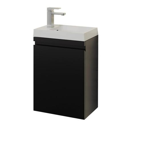 Fonteinset BWS Arbor met Onderkast 40x52x22 cm Mat Zwart, Doe-het-zelf en Verbouw, Sanitair, Kraan, Nieuw, Ophalen of Verzenden