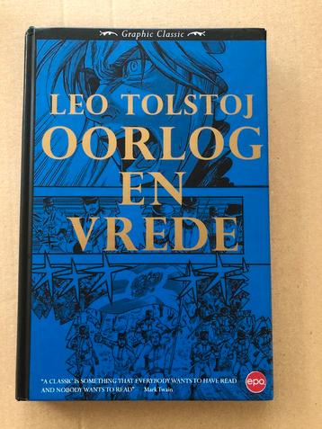 Graphic Novel - Leo Tolstoj - Oorlog en Vrede - Nederlands beschikbaar voor biedingen