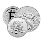 Zilveren verzamelmunten van puur zilver, Verzenden, Zilver