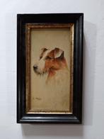 Scuola inglese (XIX) - Fox Terrier, Antiek en Kunst, Kunst | Schilderijen | Klassiek