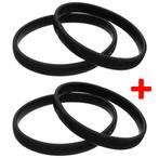 Fako Bijoux® - Set Van 2 Paar Mouwophouders Zwart - 20cm -, Sieraden, Tassen en Uiterlijk, Overige Accessoires, Verzenden, Nieuw