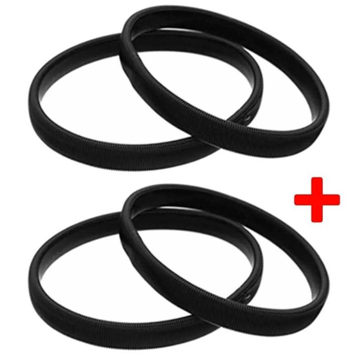 Fako Bijoux - Set Van 2 Paar Mouwophouders Zwart - 20cm -, Sieraden, Tassen en Uiterlijk, Overige Accessoires, Verzenden