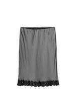 -50% Summum  Summum 6s1307-12084 skirt lace heavy silky touc, Kleding | Dames, Rokken, Verzenden, Nieuw, Grijs