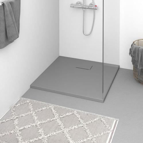 vidaXL Douchebak 90x90 cm SMC grijs, Doe-het-zelf en Verbouw, Sanitair, Nieuw, Verzenden